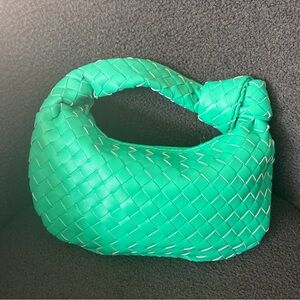 Green Woven Women's Bag NWOT